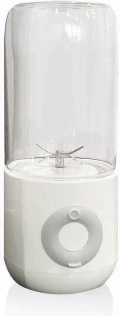 Draagbare blender - sapcentrifuge - 500 ml - USB oplaadbaar - draagbaar - mini - wit — afbeelding 5