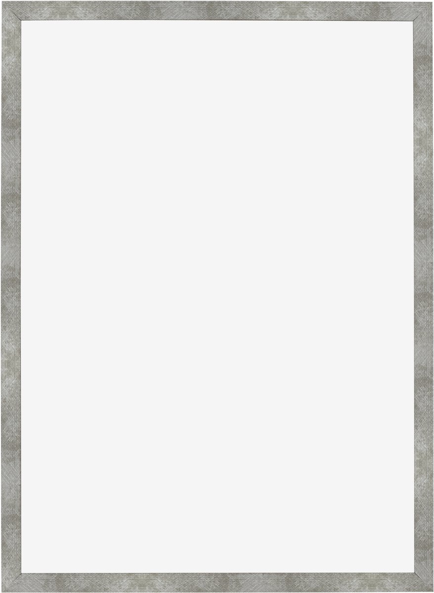 Fotolijst 60x84 cm - MDF - IJzer Geveegd - Benno