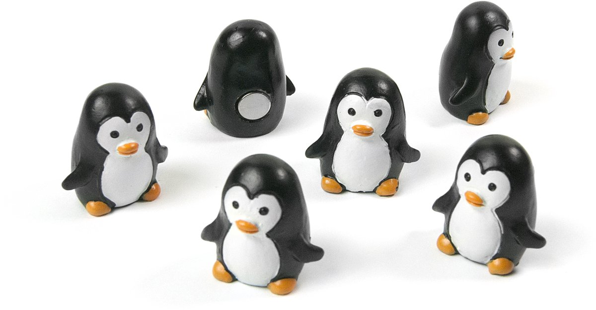 Magnet Pingu - set 6 pcs