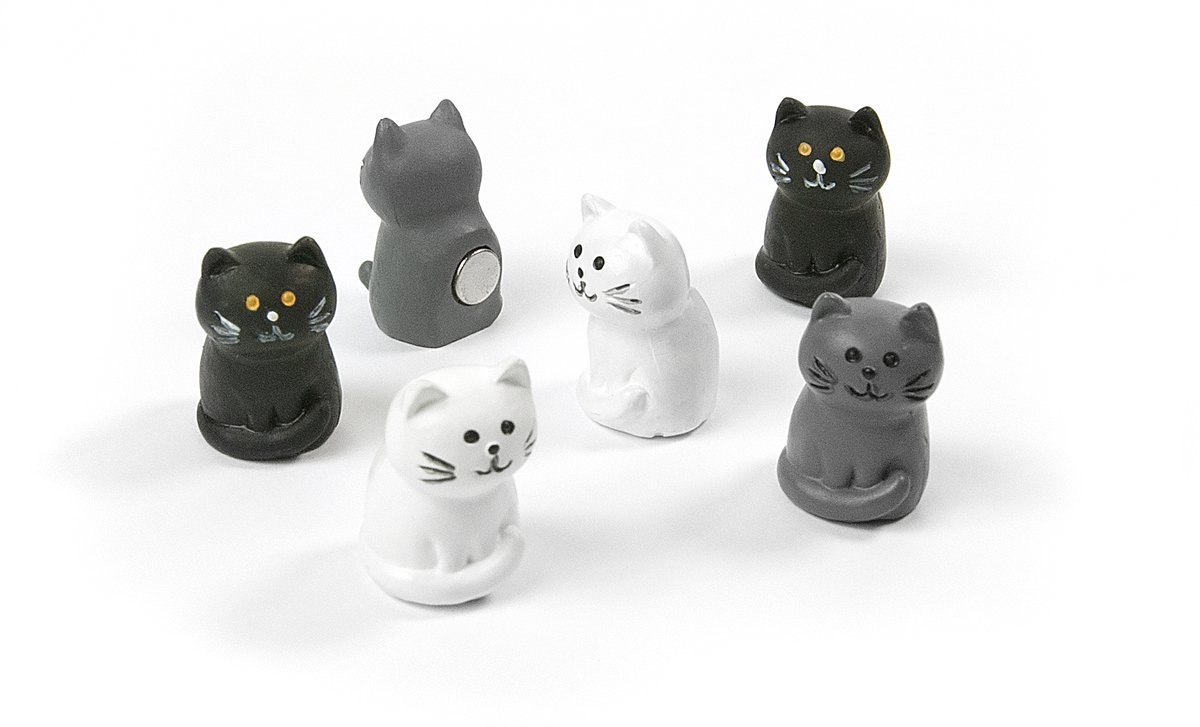 Trendform Dierenmagneten - Gekleurde Katten