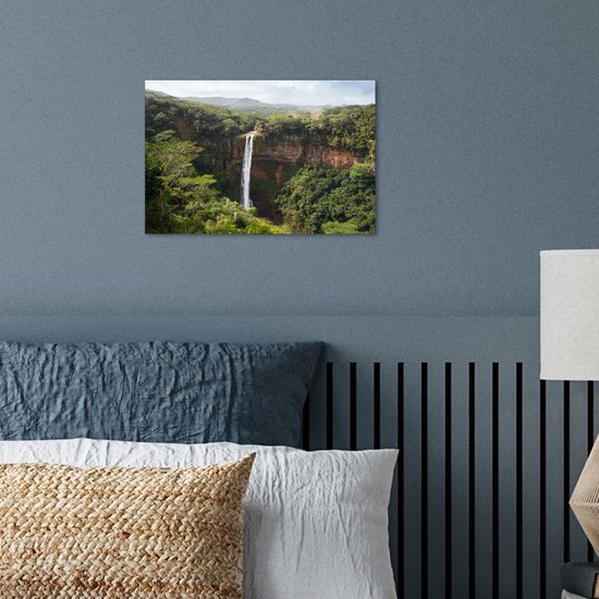 Affiche Tropical - Cascade - Forêt Tropicale - 30x20 cm