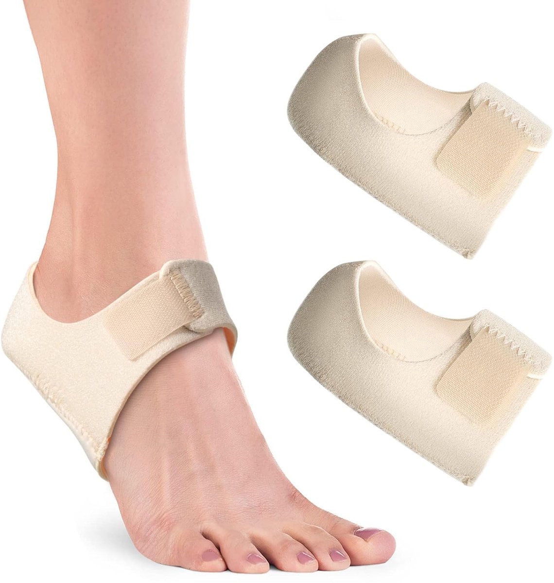 fasciitis hielbeschermers, gel hielschalen voor dames en heren, hielspoor-inlegzolen, pijnverlichting, inlegzolen, gel voor achillespeesontsteking, droge gescheurde hielsteunkussens