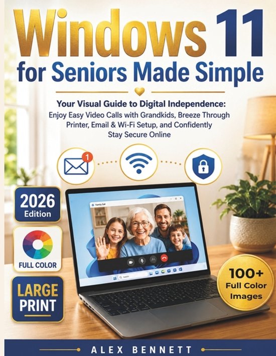 Windows 11 for Seniors Made Simple - cover