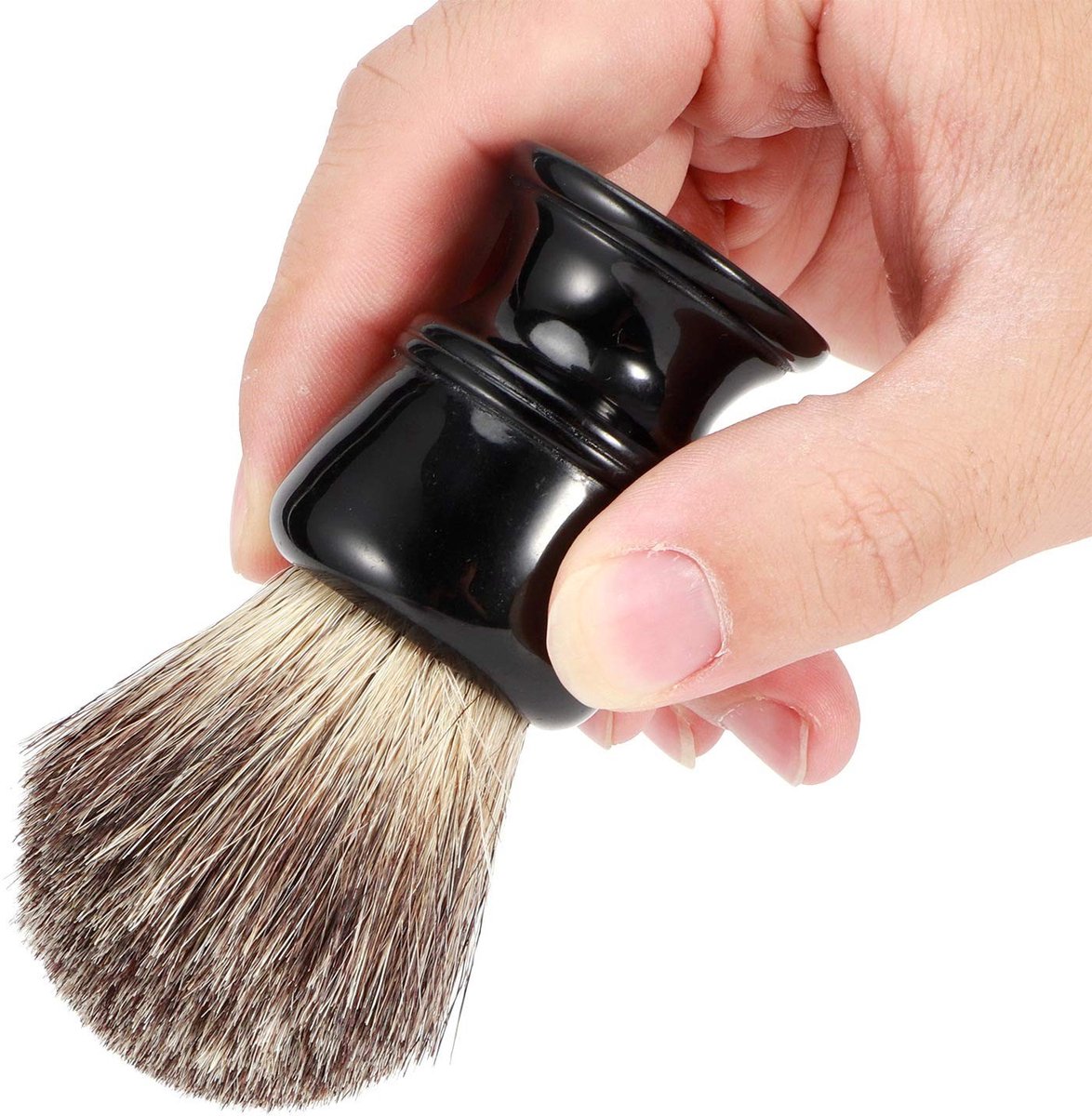 Dailygoods- Scheerkwast Professioneel - Scheerset - Scheerkwast Dassenhaar - Scheerkom - Scheerborstel Heren - Gezichtsreiniging