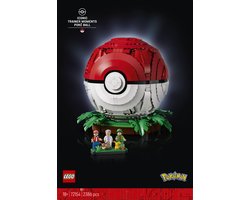 LEGO Pokémon - Pokéball met Trainer Scènes Bouwpakket voor Volwassenen en Woondecoratie - 72154 Image