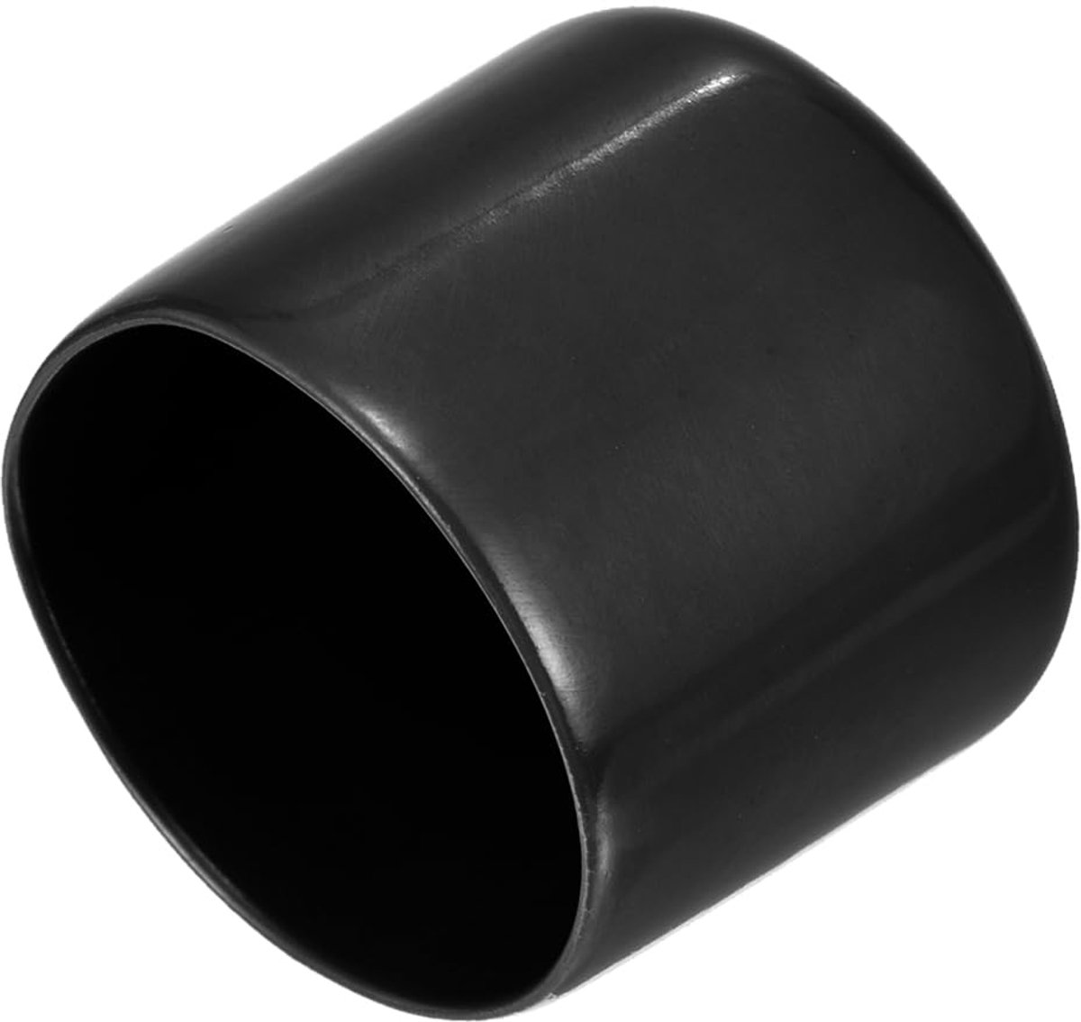Rubberen eindkappen, 35 mm, ID-rubberen kap, buispluggen, ronde paal, stoelpoten, voetbescherming, hekwerk, schuifhulpmiddelen voor tafelpoten, meubelpoten, zwart