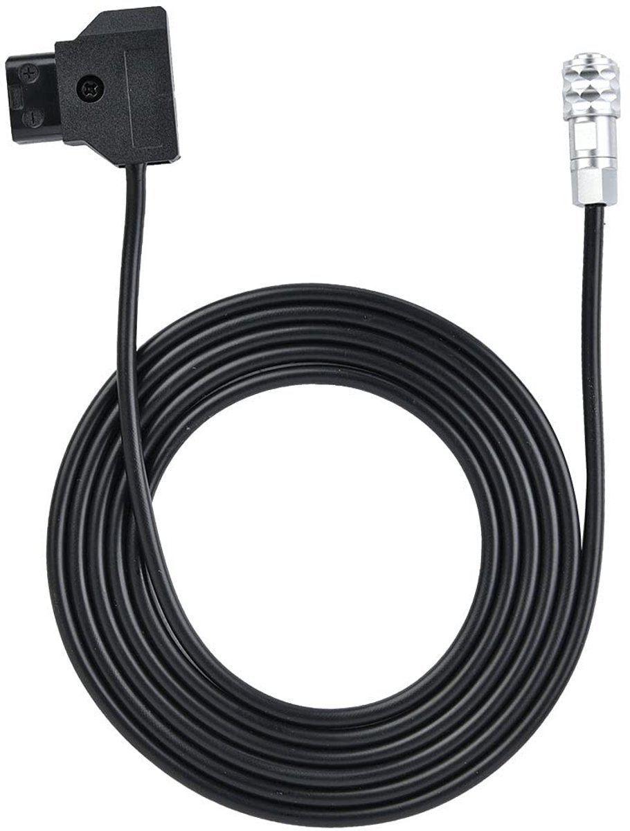 Dailygoods- Voedingskabel D-tap - Geschikt voor BMPCC 4K - Snelle/stabiele transmissie - Duurzaam kunststof - Optionele maat 0,5/1/1,5 m - Stroomkabel