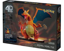 4D Build - Pokémon Charizard 3D-modelset Pokémon-figuur bureaudecoratie 223 stukjes