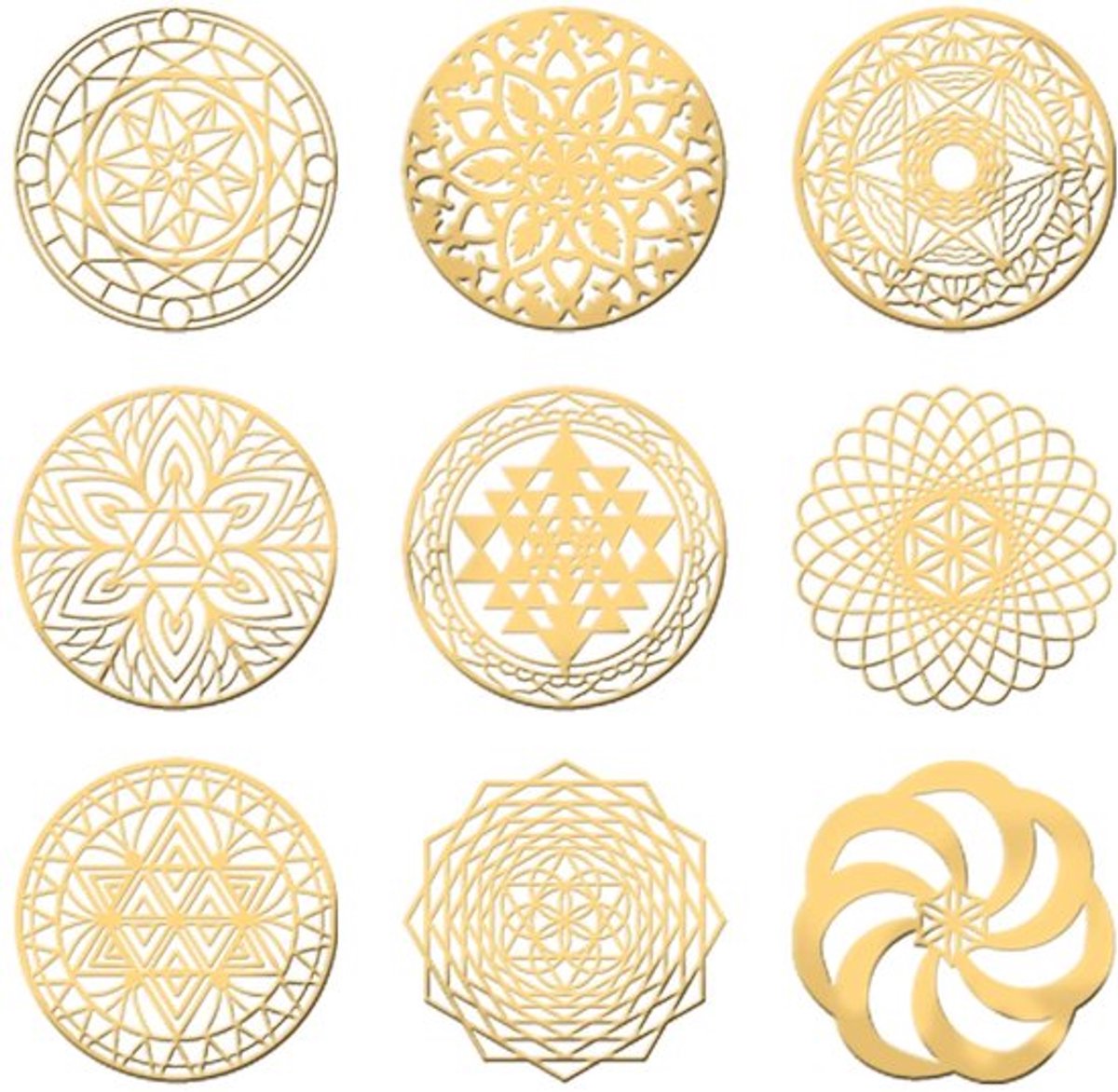 Dailygoody - Heilige Geometrie Stickers - DIY Scrapbook Decoratie - 9