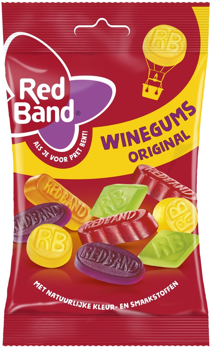 Red Band Winegums (90 gr)