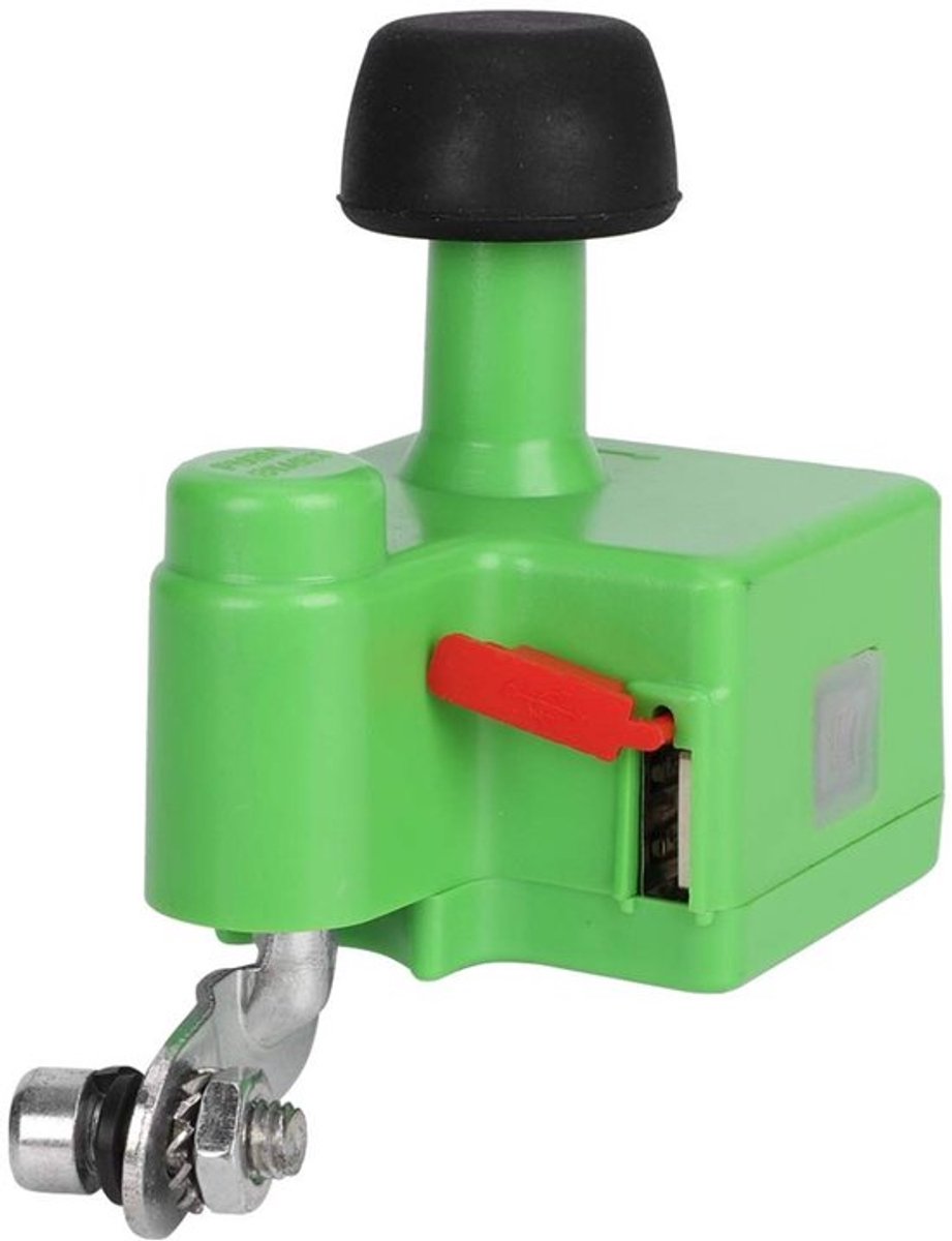 Allecto - Fietsdynamogenerator - Oplaadbare USB-uitgang - Compacte