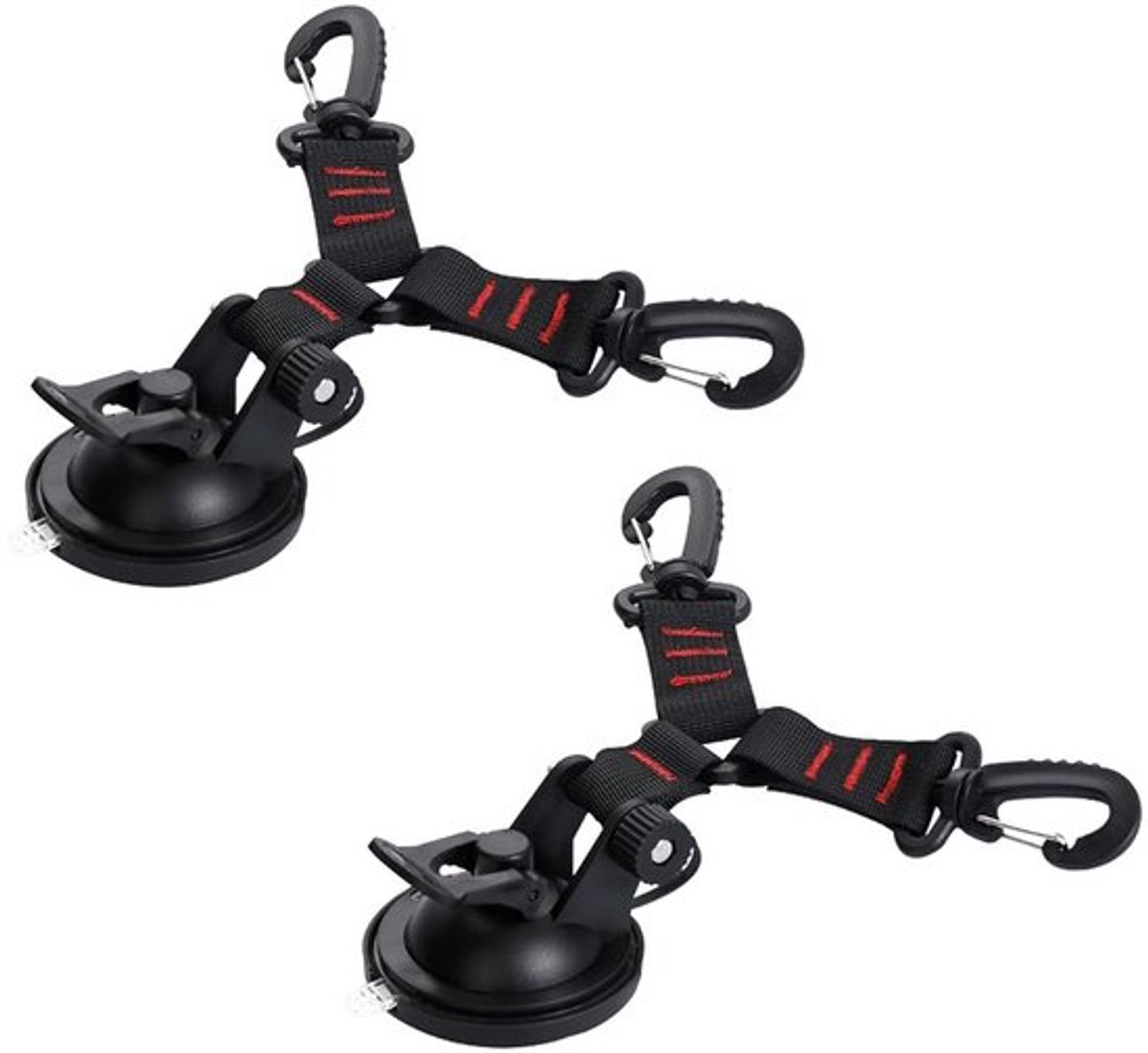 Dailygoods - Heavy Duty Zuignappen - Sterke Power Tie Downs
