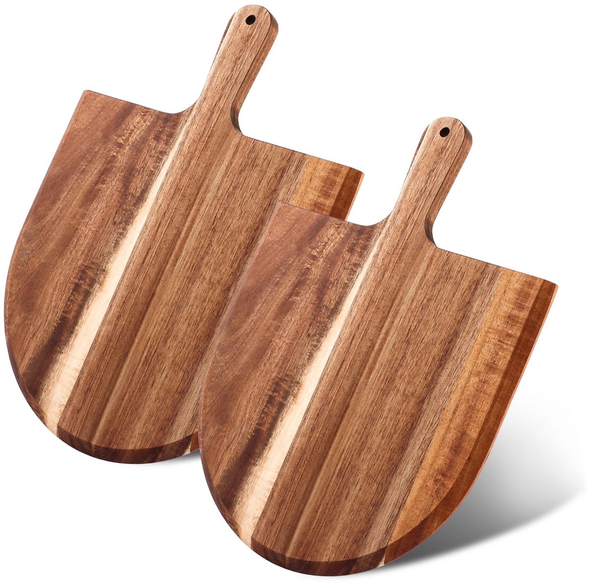 Dailygoods- Pizzaplaat Extra Groot - 40 cm - Set van 2 - Pizzavorm - Oven - Duurzaam materiaal - Pizzasteen