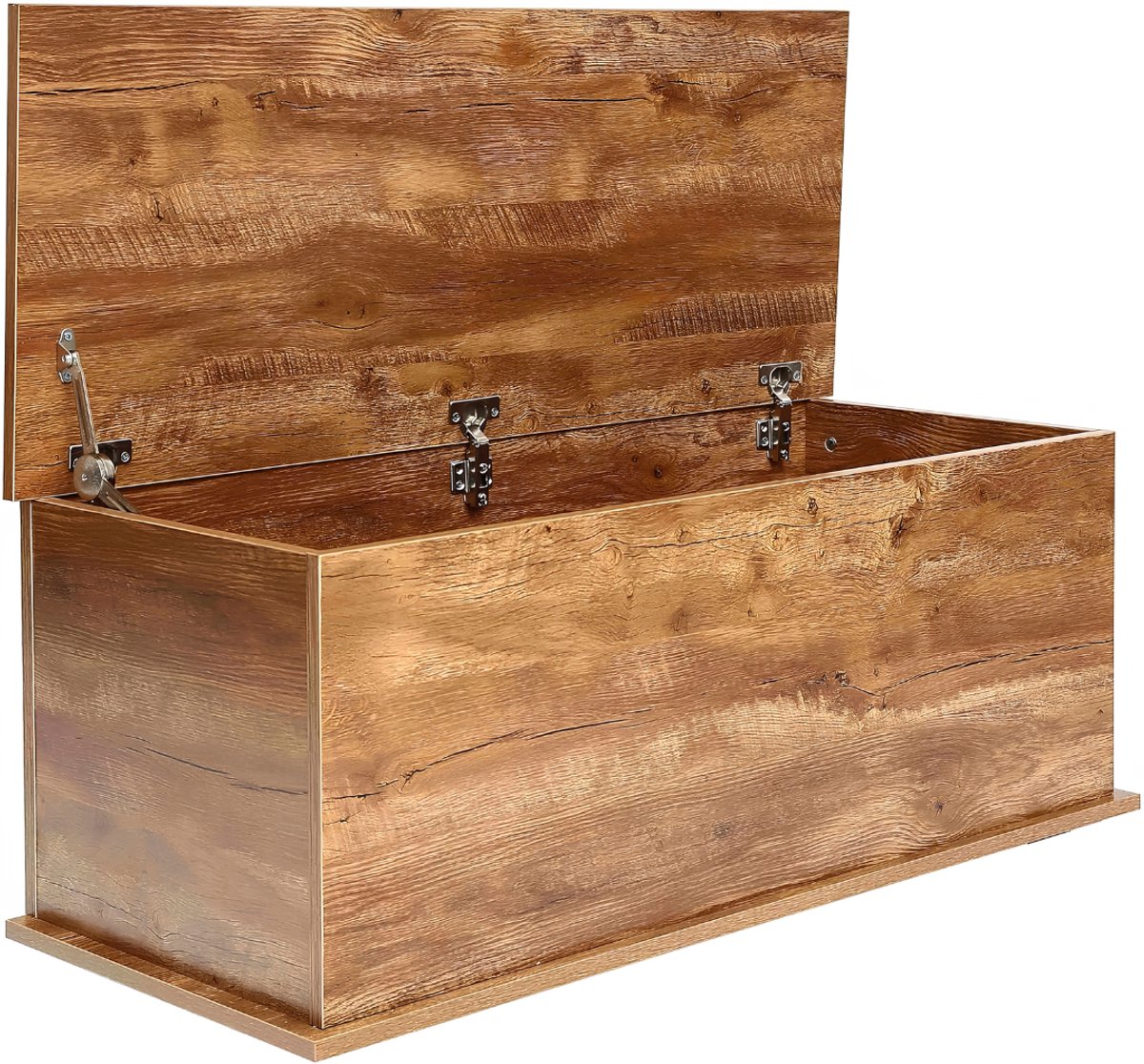 SP® Speelgoedkist - Speelgoedkast - Opbergkist - Bruin - 100cm x 40cm x 40cm