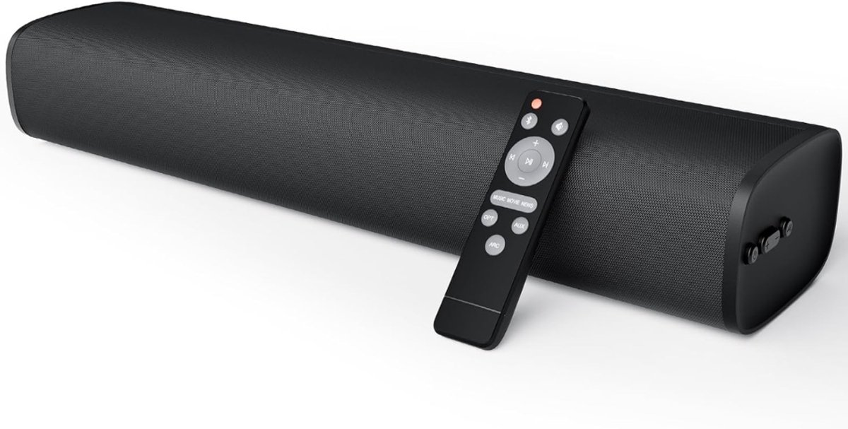 SNJY® Soundbar - TV Speaker - Home Cinema - Gaming Soundbar - Met Afstandsbediening - 56 W - Zwart