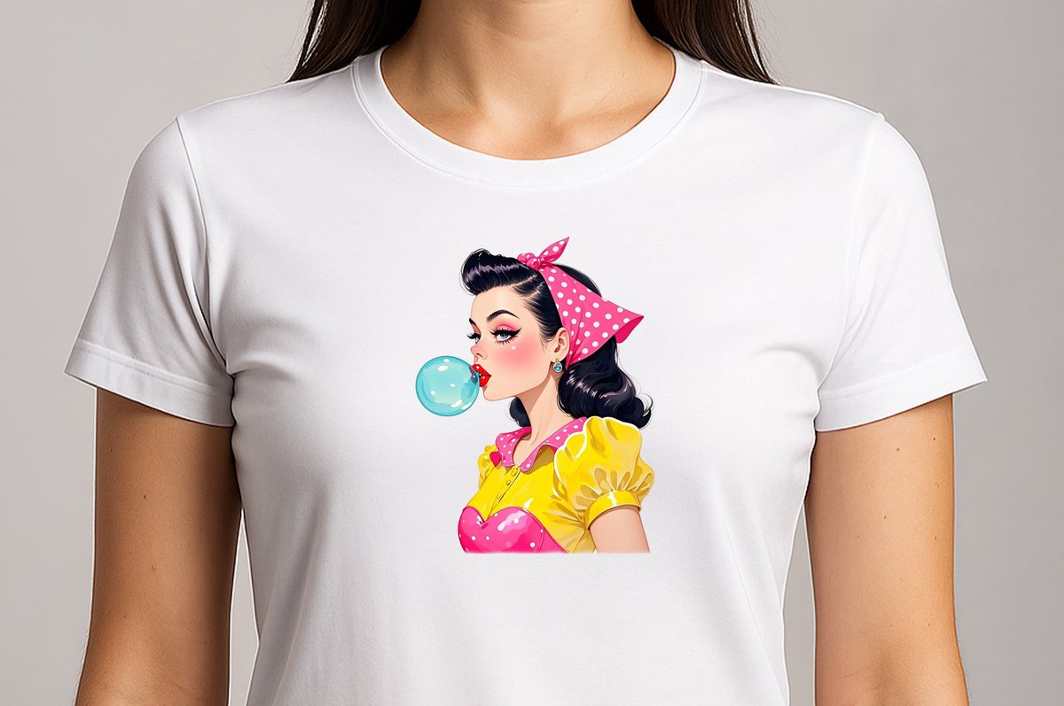 Fashion Pop - T Shirt - cute - kawaii - Gift - Cadeau - schattig - schattigdesign - liefdesign - pastelkunst - Funny