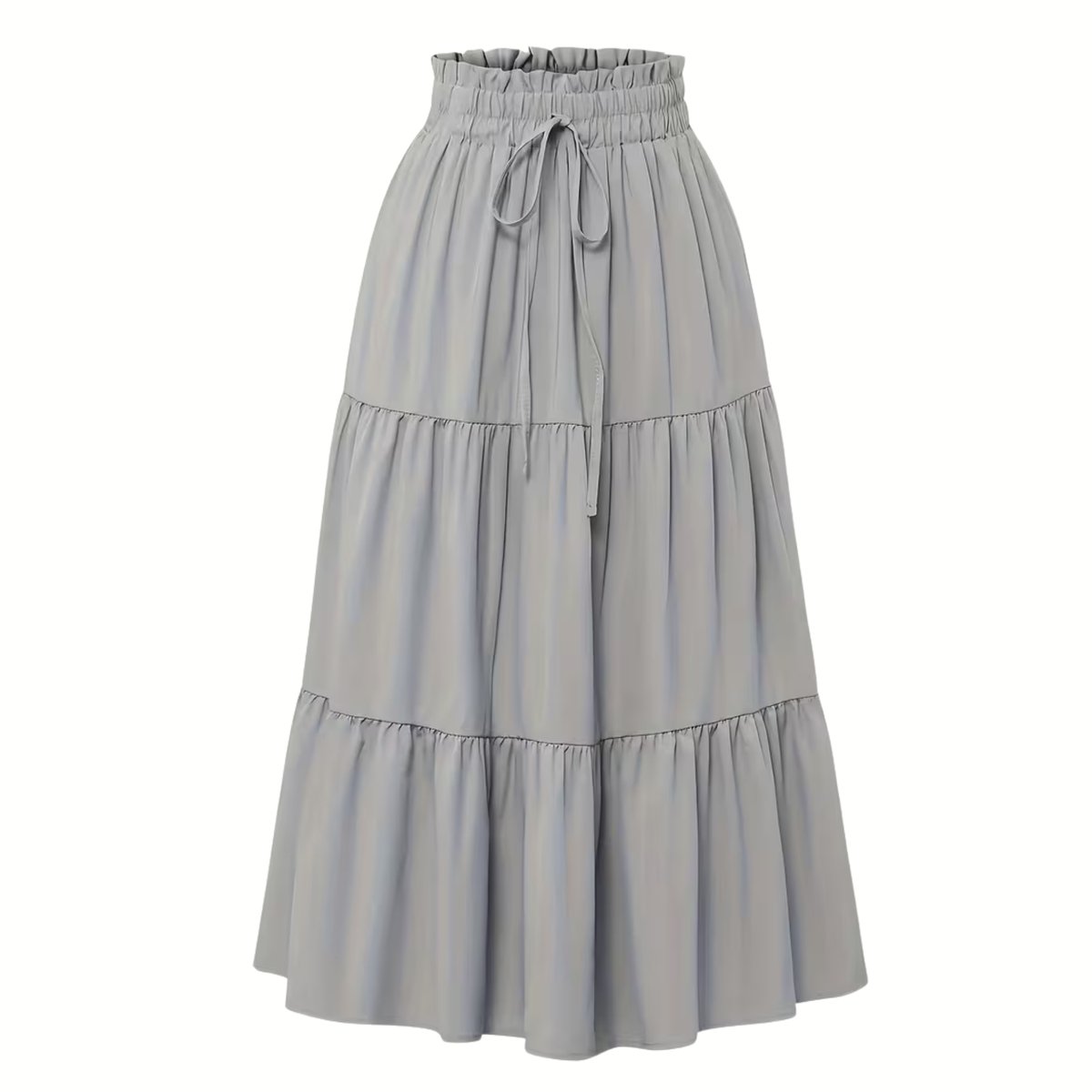 Currero Broekrok Dames Skort Skirts Skirt Rok Midi Korte Broek Culotte Wandelrok Rokje Legging Lichtgrijs