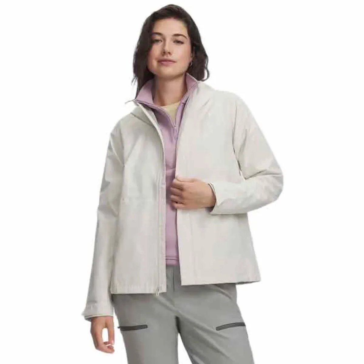 Under Armour Cloudstrike Jas Wit XS / Regular Vrouw