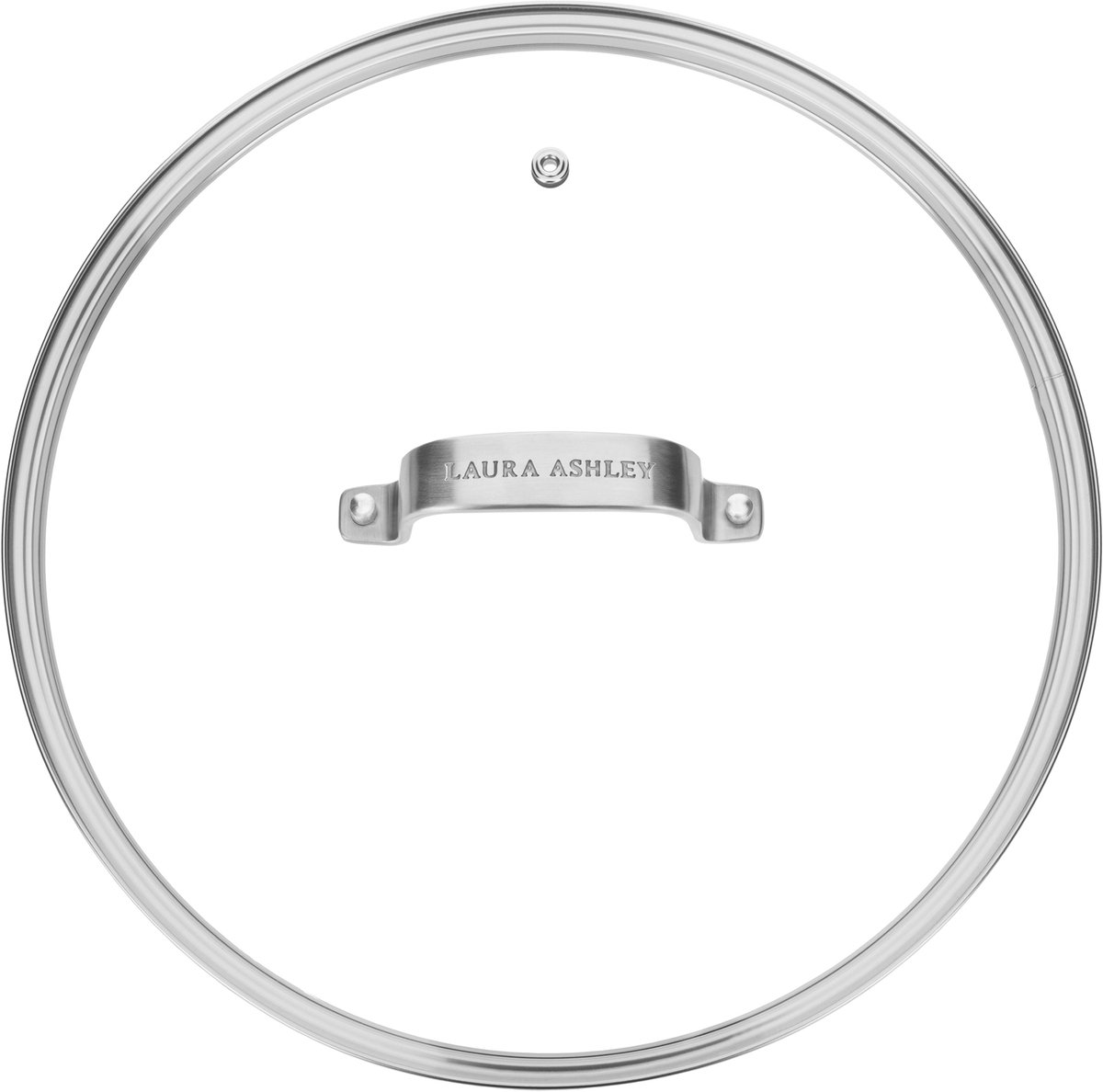 Laura Ashley - 18 CM antiaanbaklaag PFOA-vrije gesmede aluminium steelpan met glazen deksel - Salieblad - By Pendeford