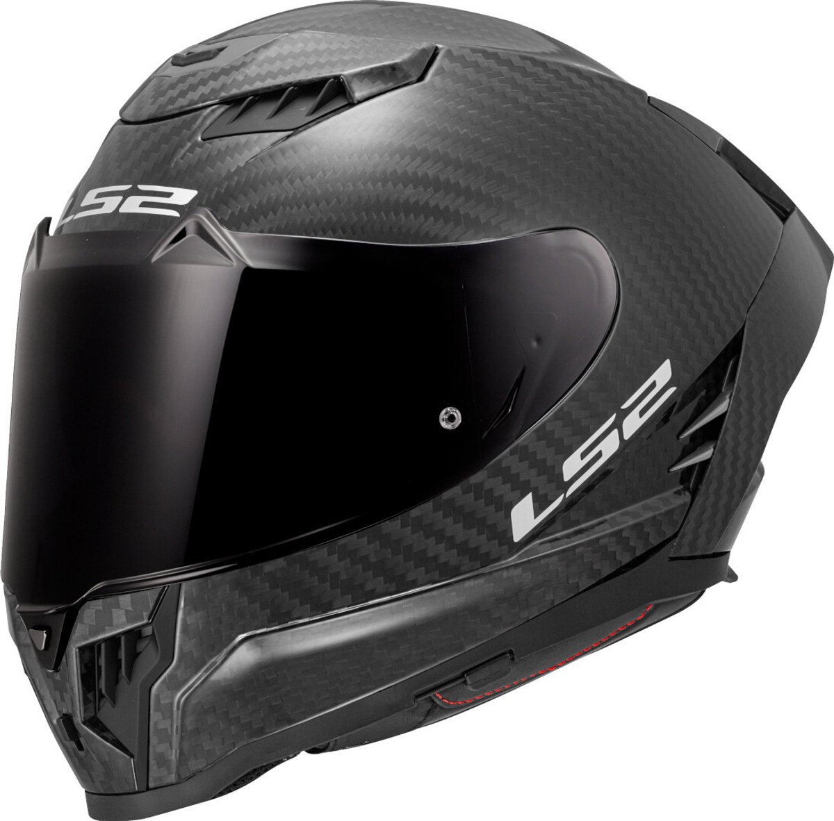 LS2 FF807 Dragon Mat Carbon Integraalhelm - Helm