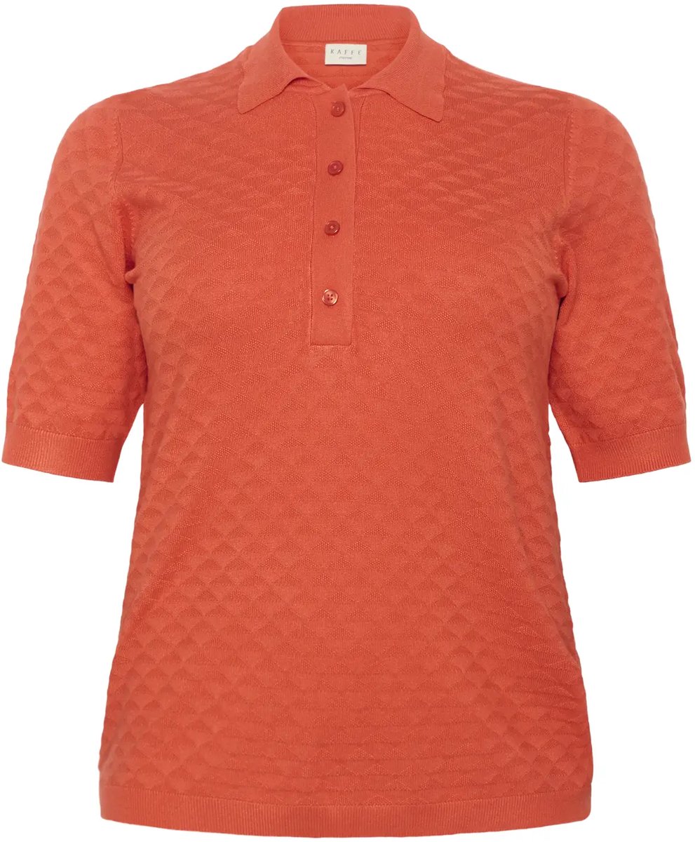 Damespolo KAFFE Curve Oliviana