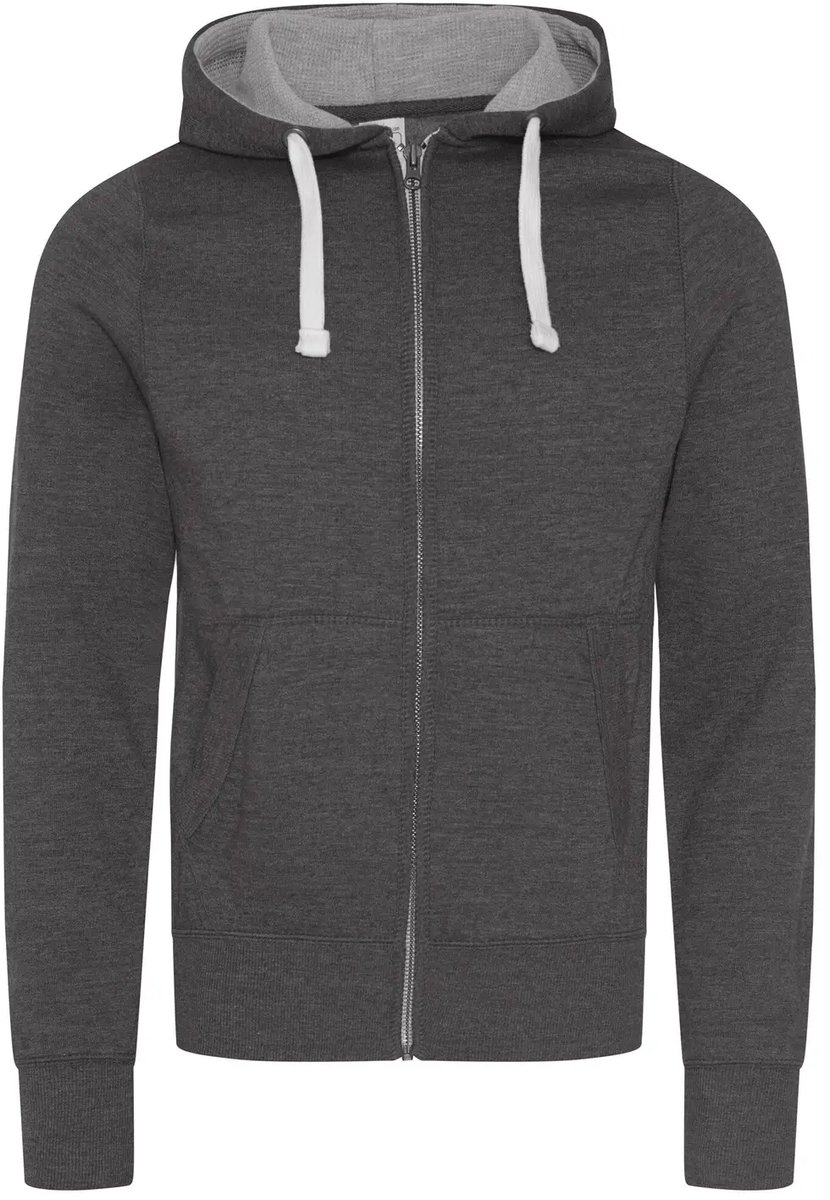 Just Hoods Chunky Zoodie JH052 – XXL Charcoal Heather
