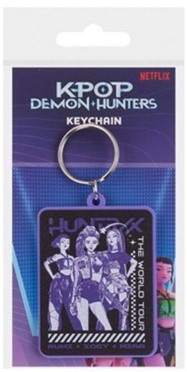 K-Pop - Demon Hunters - HUNTR/X - The World Tour - Sleutelhanger