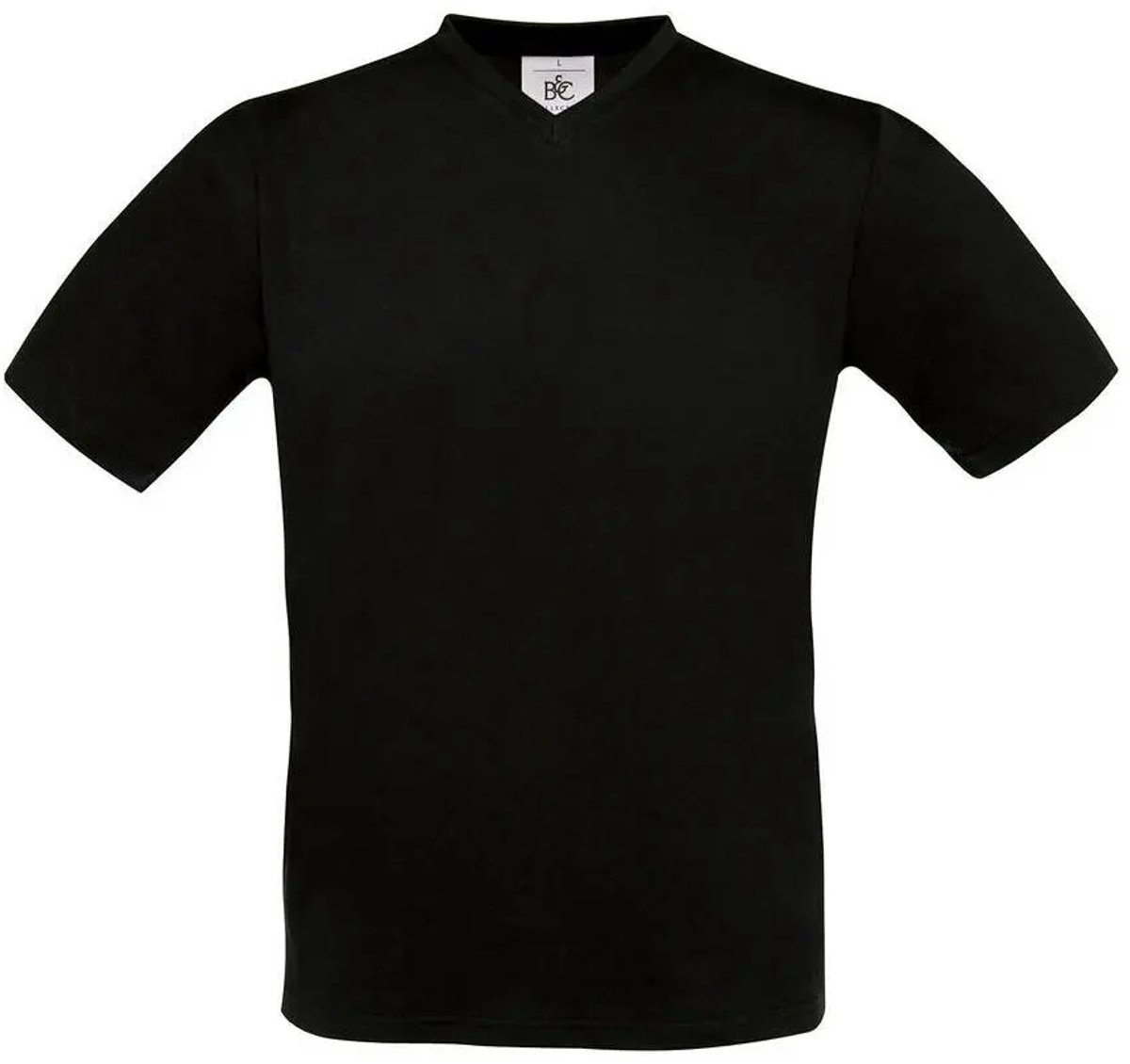 V-hals T-shirt B&C Exact