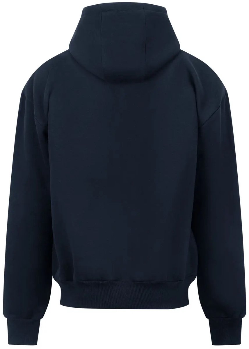 Zware zip hoodie Just Hoods Signature Blauw
