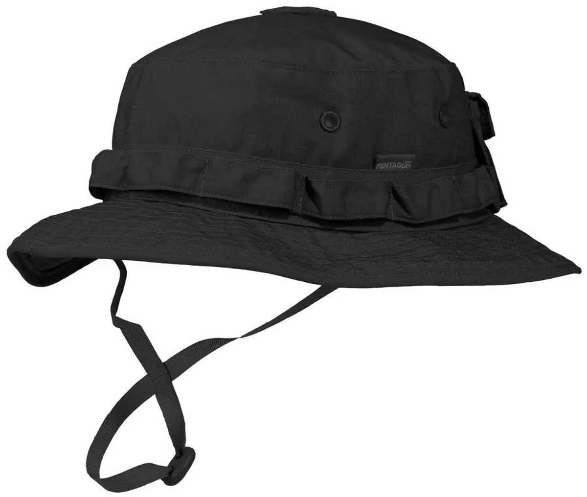 Pentagon Jungle Hoed Zwart 59 cm Man