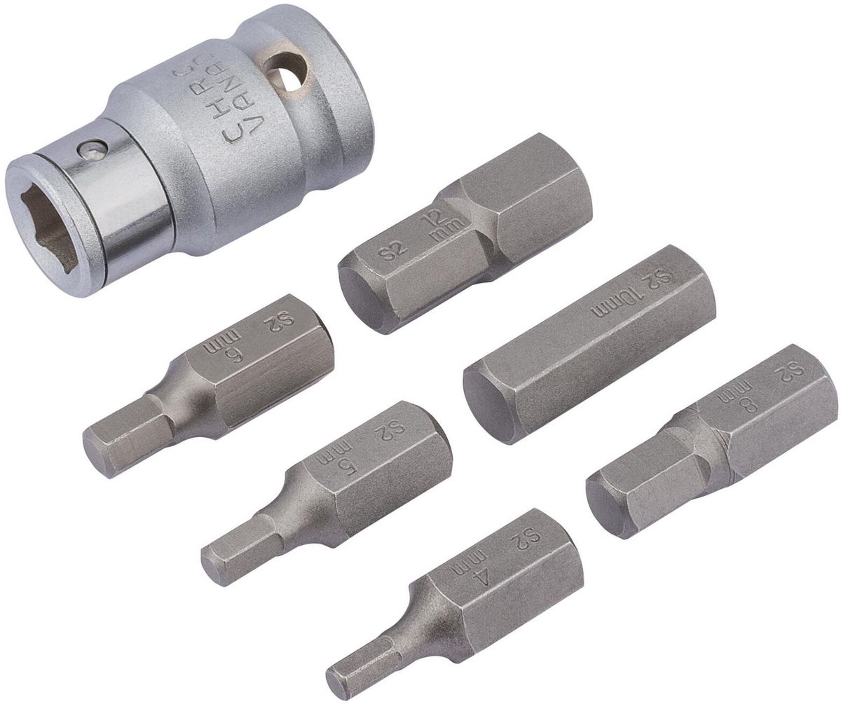 Draper Expert 1/2" Bitset Inbus met bithouder, 7-delig