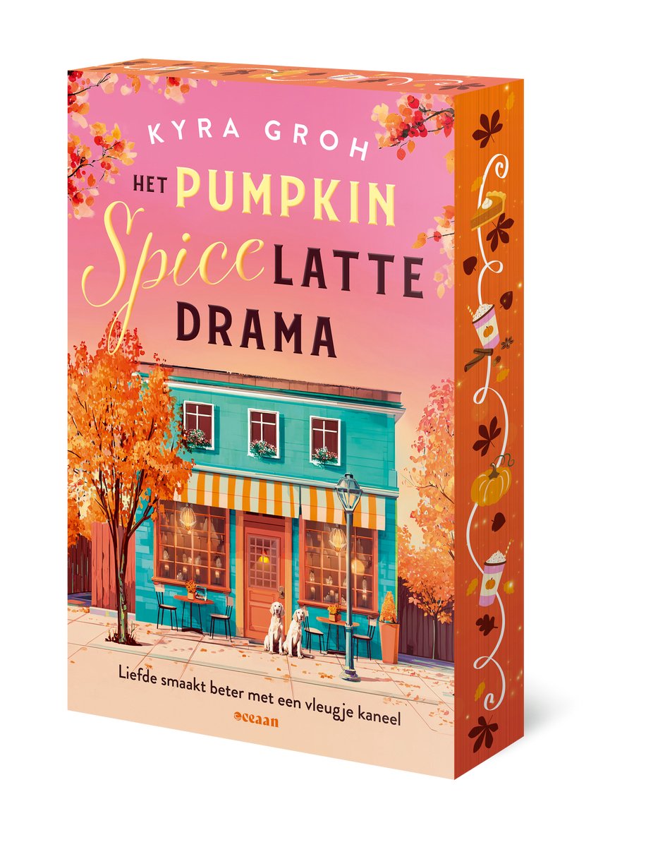 Omslag van Cozy coffee serie 1 - Het Pumpkin Spice Latte drama
