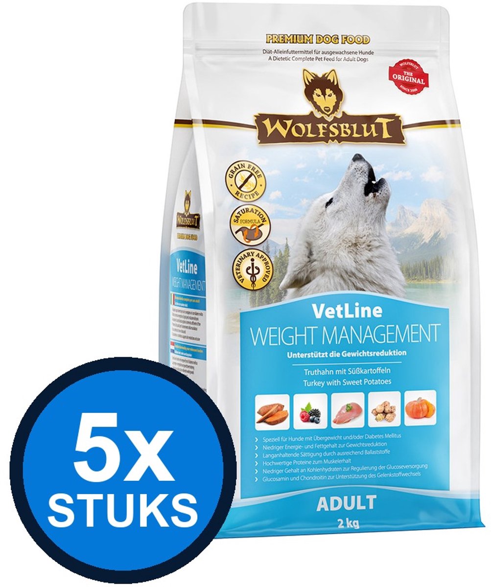Wolfsblut Wolfsblut - VetLine Weight Management - Hondenvoer Droogvoer - 2 kg
