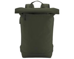 BagBase Simplicity Roll-Top Backpack Lite BG871 - PINE GREEN - 43 x 34 x 11 cm