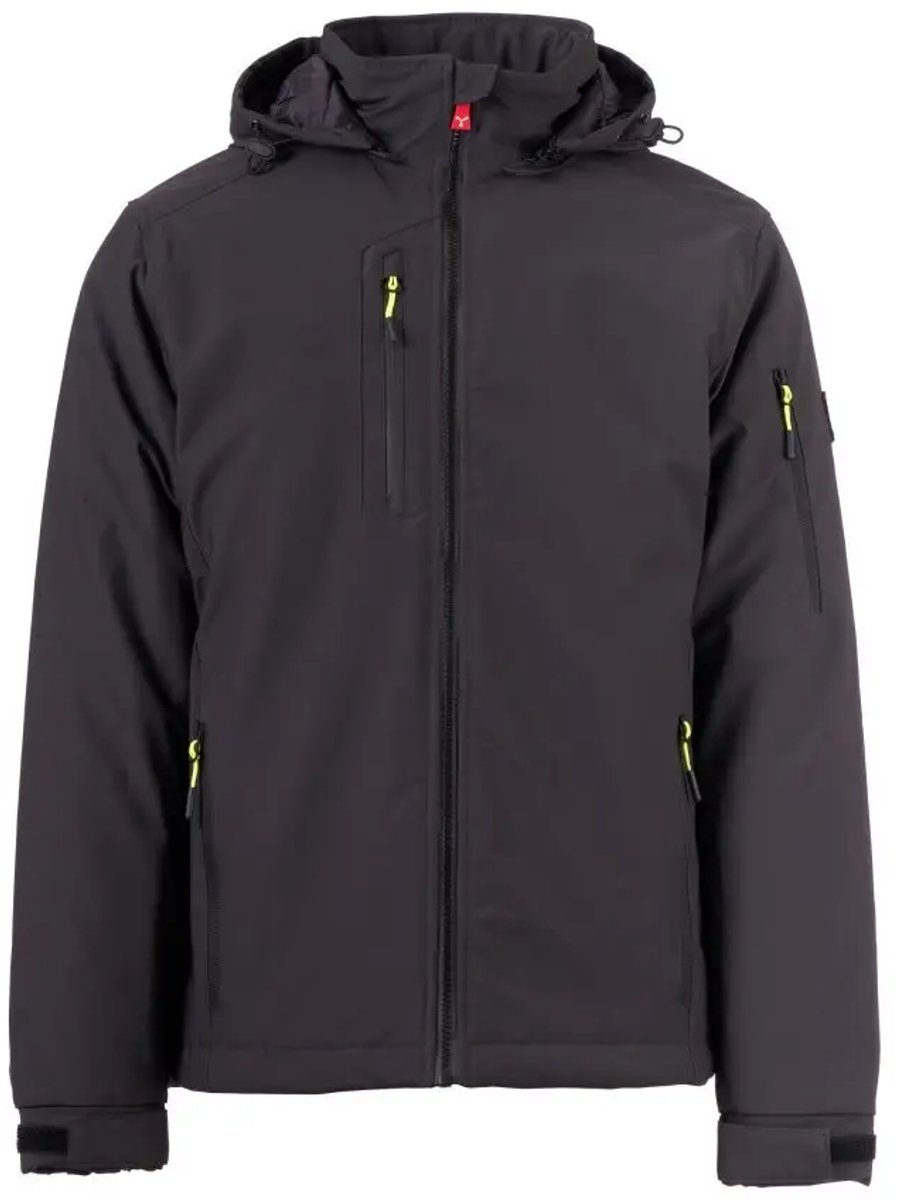 Waterdichte jas Payper Wear Creek Lite Pad Antraciet