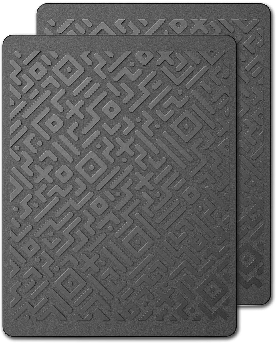 Famanu – Antislip dashboard pad voor auto, multifunctionele sticky gel pad, 7,1 x 5,5 inch, 2 stuks