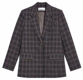 Object Blazer Objsoley Lisa Lo Blazer 146 Div 23050567 Carafe/blue Shadow Dames Maat - W38