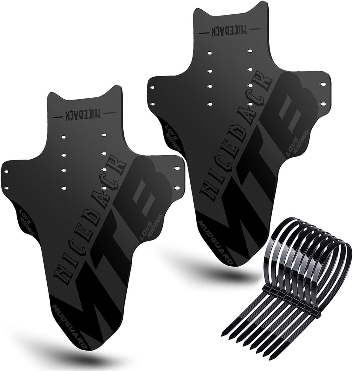 Mudguard Fit Mountain Bike Mudguard Fit 20-29 Inch MTB Front and Rear Mudguard Guard Compatible Bicycle Splash Guard - ShopVlot