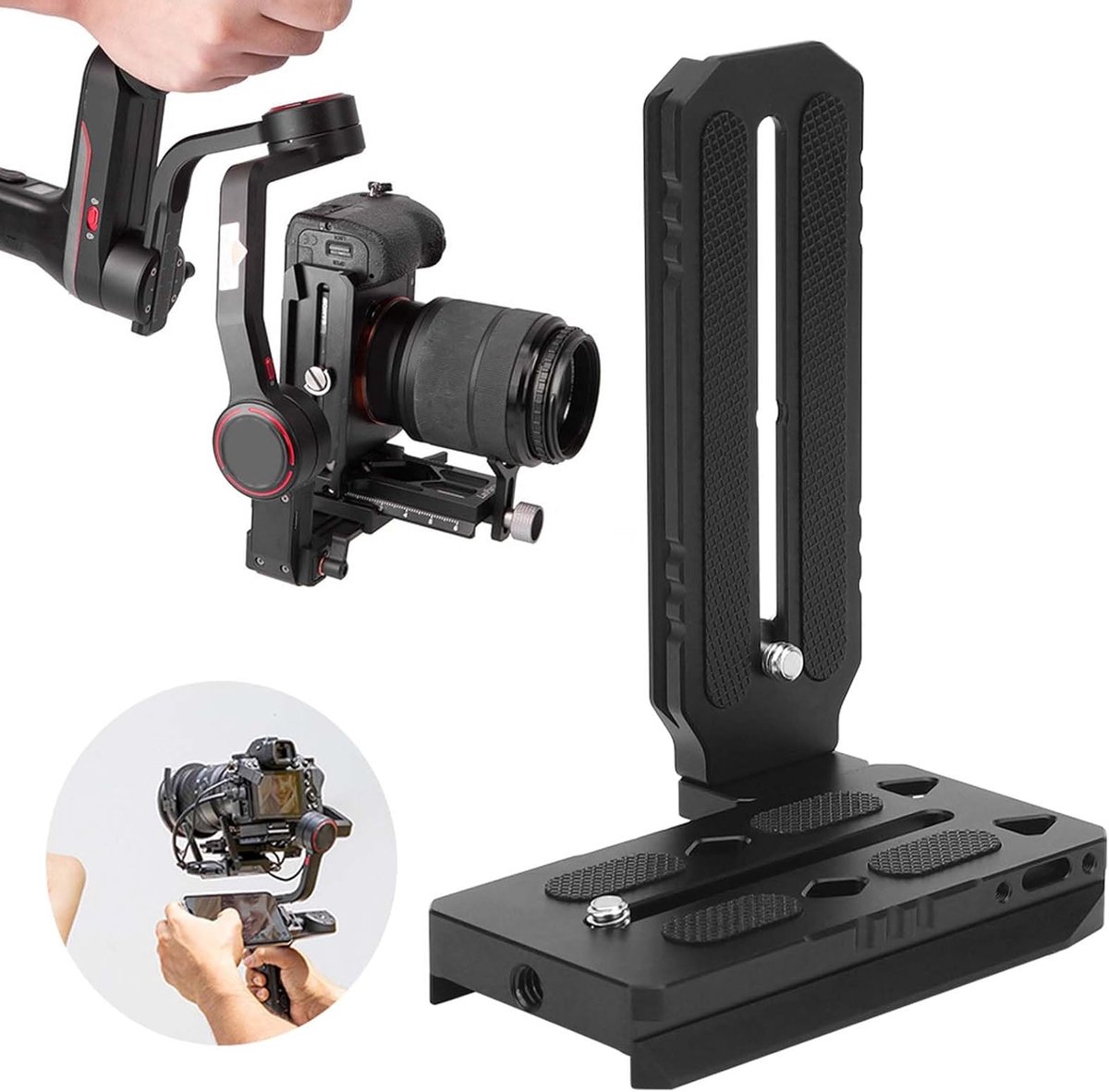 Vertical Shooting Board, Camera Stabilizer, Vertical Shooting Board, Vertical Mount for Weebill/Weebill S - ShopVlot
