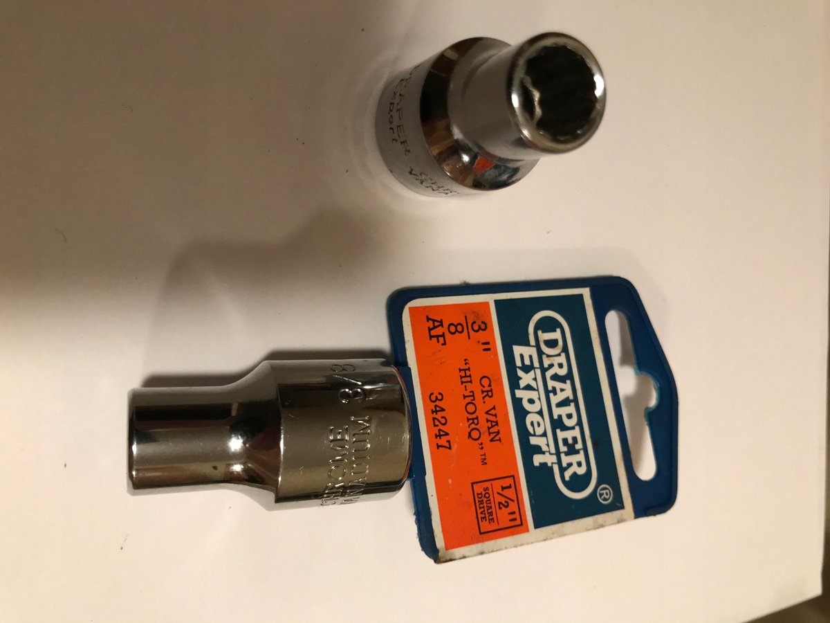 Dopson Reductie 1/2" naar 3/8" Vierkant naar Veelhoek