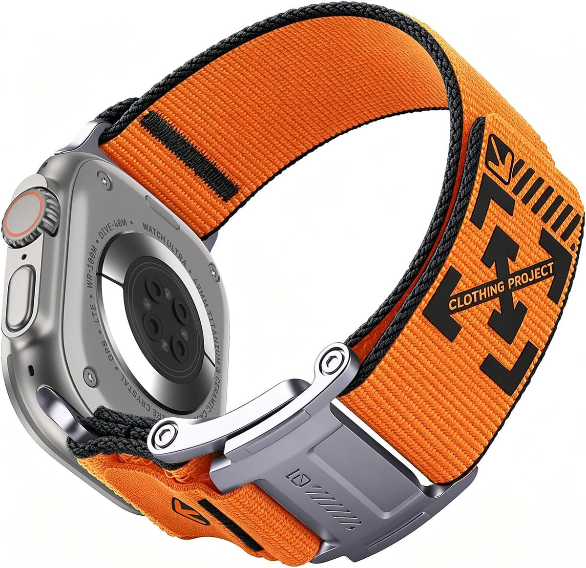 Wristitani Magnetische nylon band compatibel met Apple Watch - ShopVlot