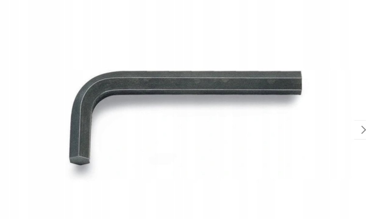 Inbussleutel 11mm L-vormig, metrisch, gehard staal