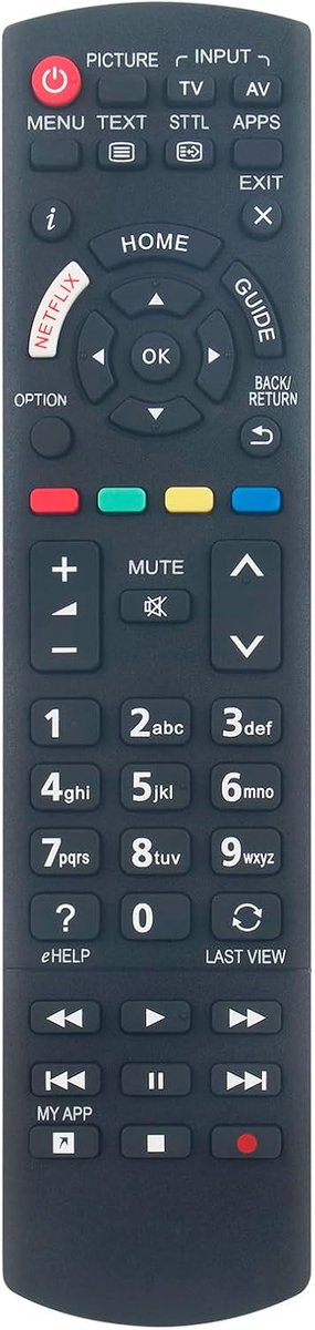 AULCMEET N2QAYB001180 Replacement Remote Control Compatible with Panasonic 4K OLED Smart TV TX-55FXW654 TX-65FX603E - ShopVlot