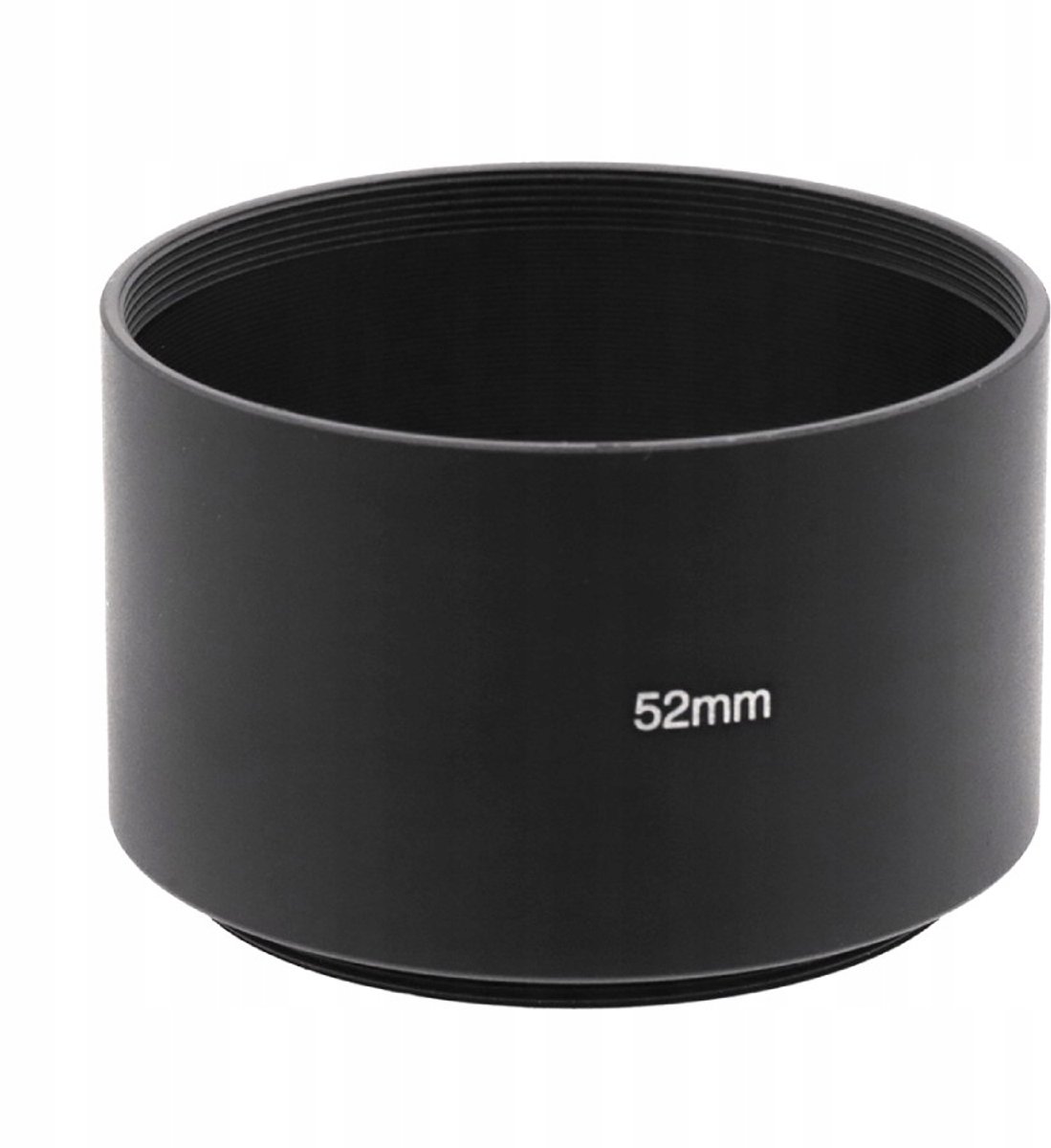 Metalen Telezoom Zonnekap voor 52mm Objectief - Schroefdraad