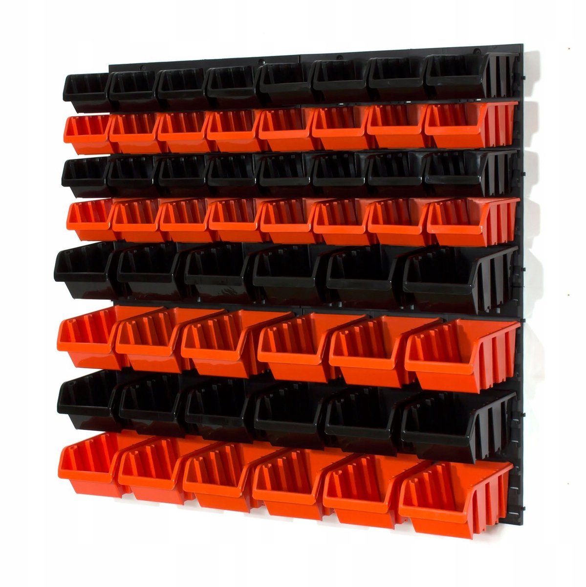 Gereedschapswand 80x80 cm met 56 Bakjes - Merkloos