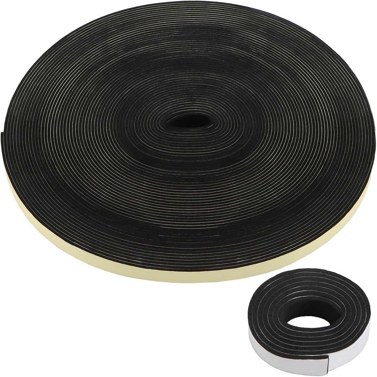 Afdichtingstape 15 m - zelfklevend EVA-schuim - 15 mm breed, 2 mm dik - ideaal voor deuren en ramen - ShopVlot