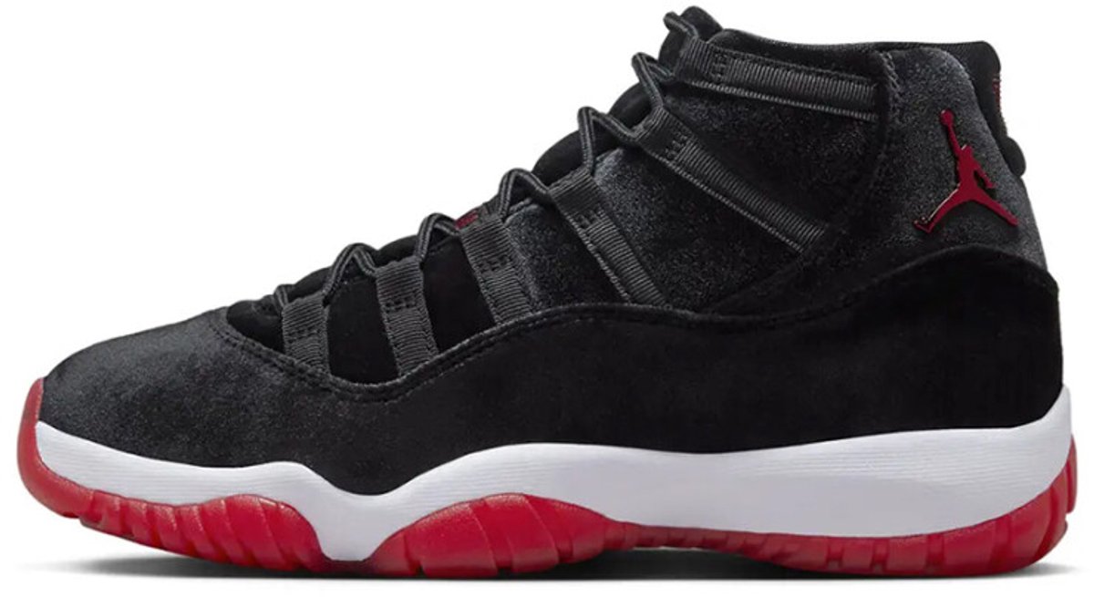 Jordan 11 Retro Bred Velvet (Women's)