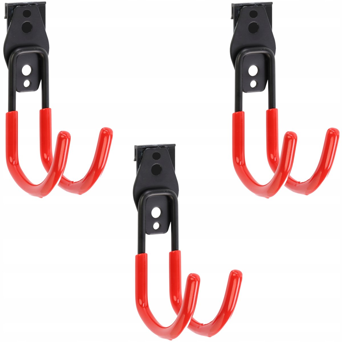 3x Ronde Gereedschapshaken voor Gereedschapsborden - 11cm Diep, 30kg Capaciteit