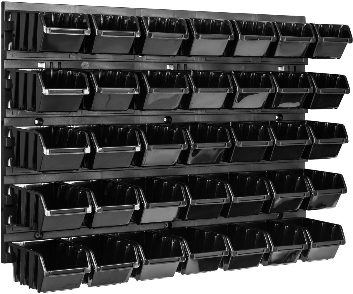 Gereedschapsbord 58x39cm met 35 Bakjes - Werkplaats Organizer