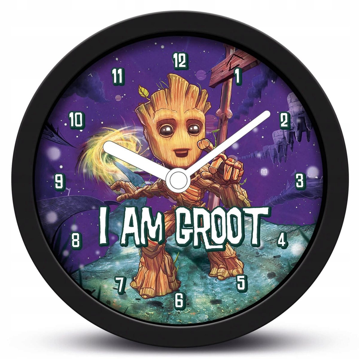 Baby Groot Wachtposten van de Melkweg Staande Klok